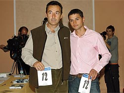  Fernández Sierra junto a Miguel Maté.