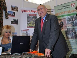  Carlos Astorga, presidente de la FAC, en Intercaza.