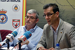  Juan de Dios García y Luis Fernando Villanueva, en una foto de archivo.