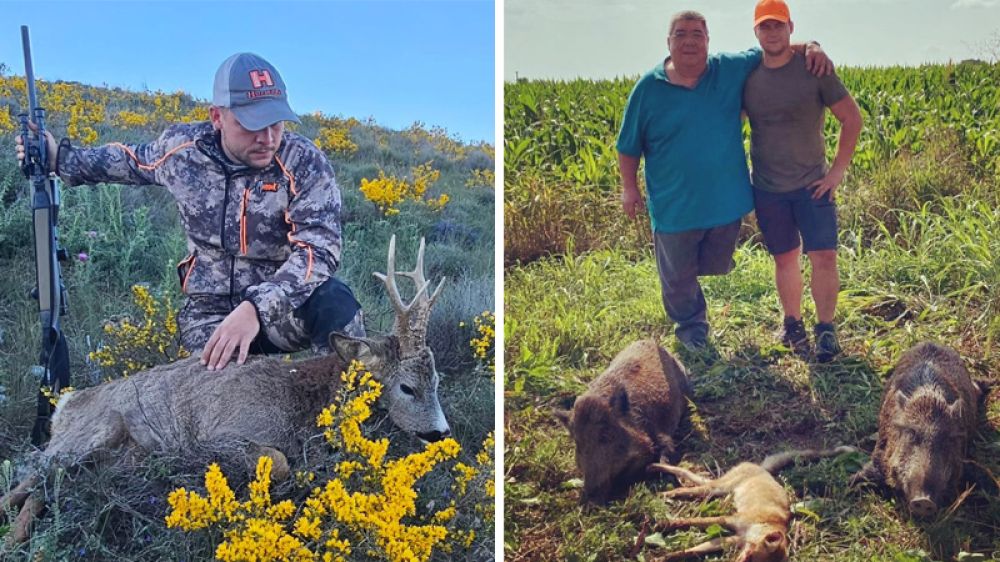 Un cazador cumple el sueño de su padre recientemente fallecido abatiendo el corzo que falló días antes de su muerte