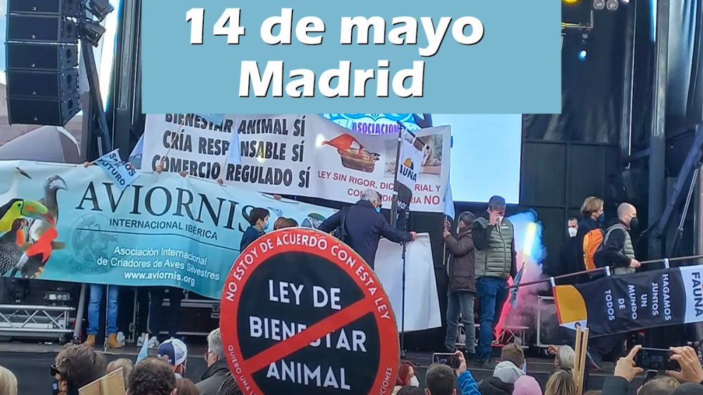 La caza se une a la manifestación del 14 de mayo en Madrid