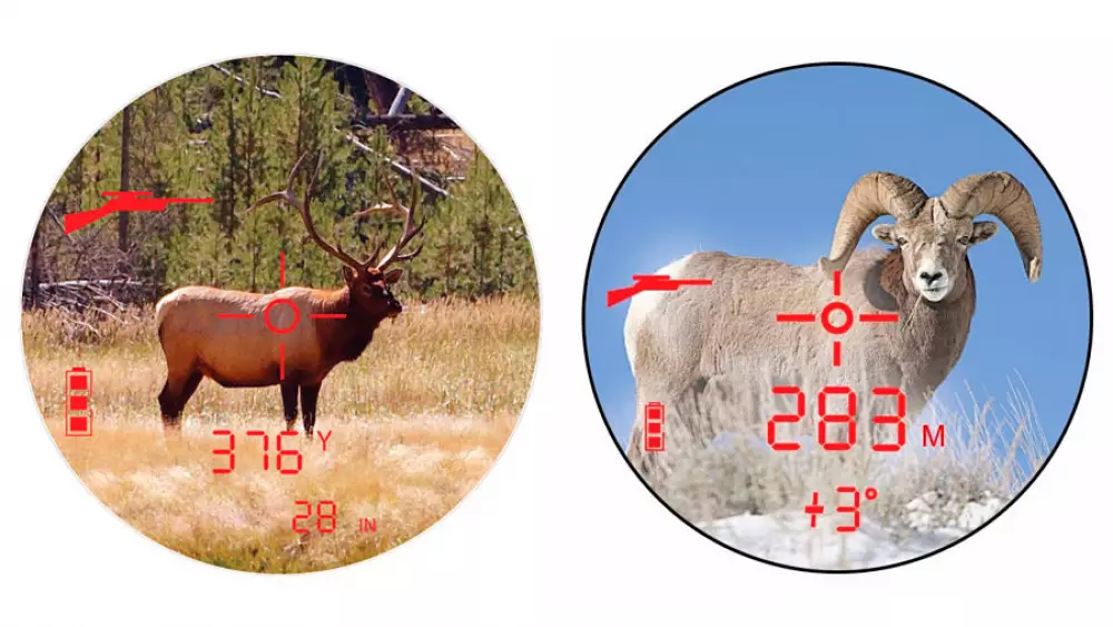   Imágenes de caza con telémetro