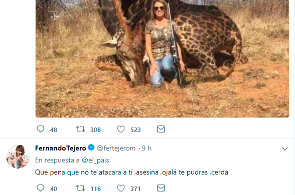  Twitter Fernando Tejero jirafa