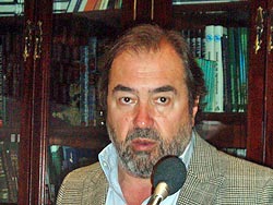  Patxi Andión, director de la Escuela Española de Caza.