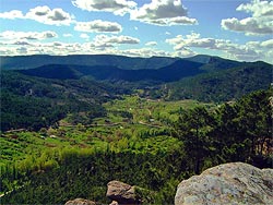  Vista de la Serranía de Cuenca.