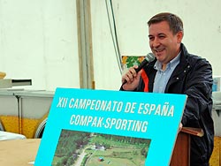 El presidente de la Federación Galega de Caza, José María Gómez Cortón.