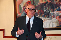 Bernard Loze, presidente del Consejo Internacional de la Caza y Conservación de Vida Silvestre (CIC).