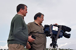  Vicente y Manuel Ortí, productores y realizadores de Lances.