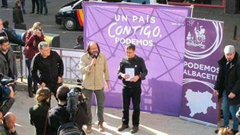  José Luis Domínguez con Podemos