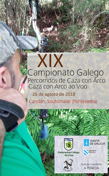  Cartel Campeonato Gallego de Caza con Arco al Vuelo