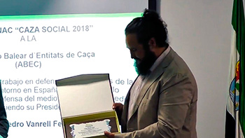  Premio UNAC Caza Social. Associació Balear d'Entitats de Caça (ABEC).