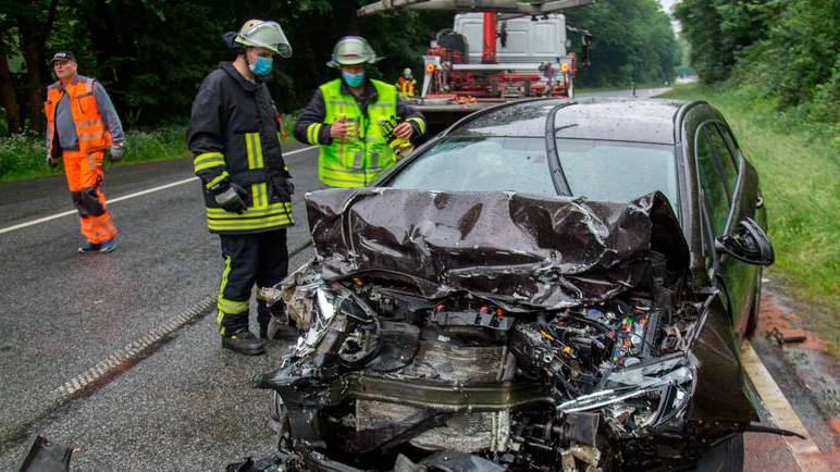 Accidente jabalí