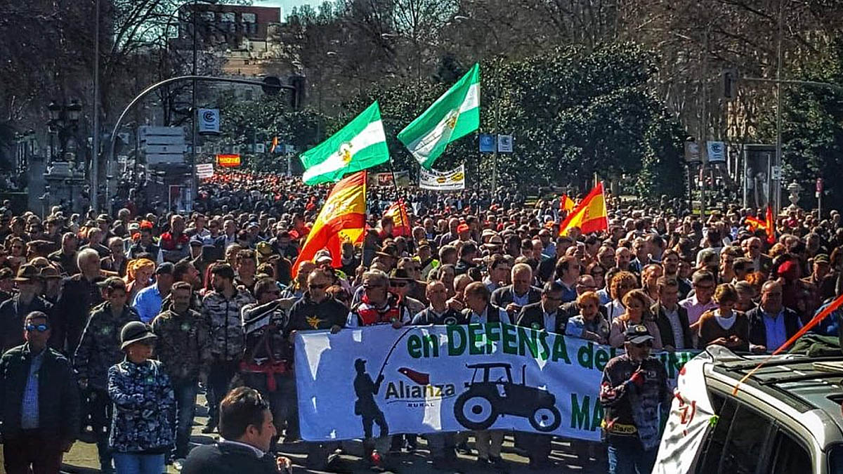  Manifestación Alma Rural 23 enero Madrid