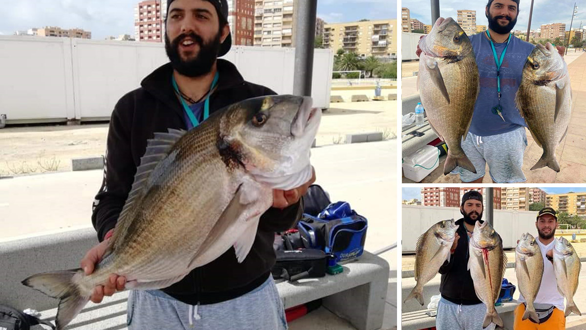  Pesca una dorada de 5,6 kilos