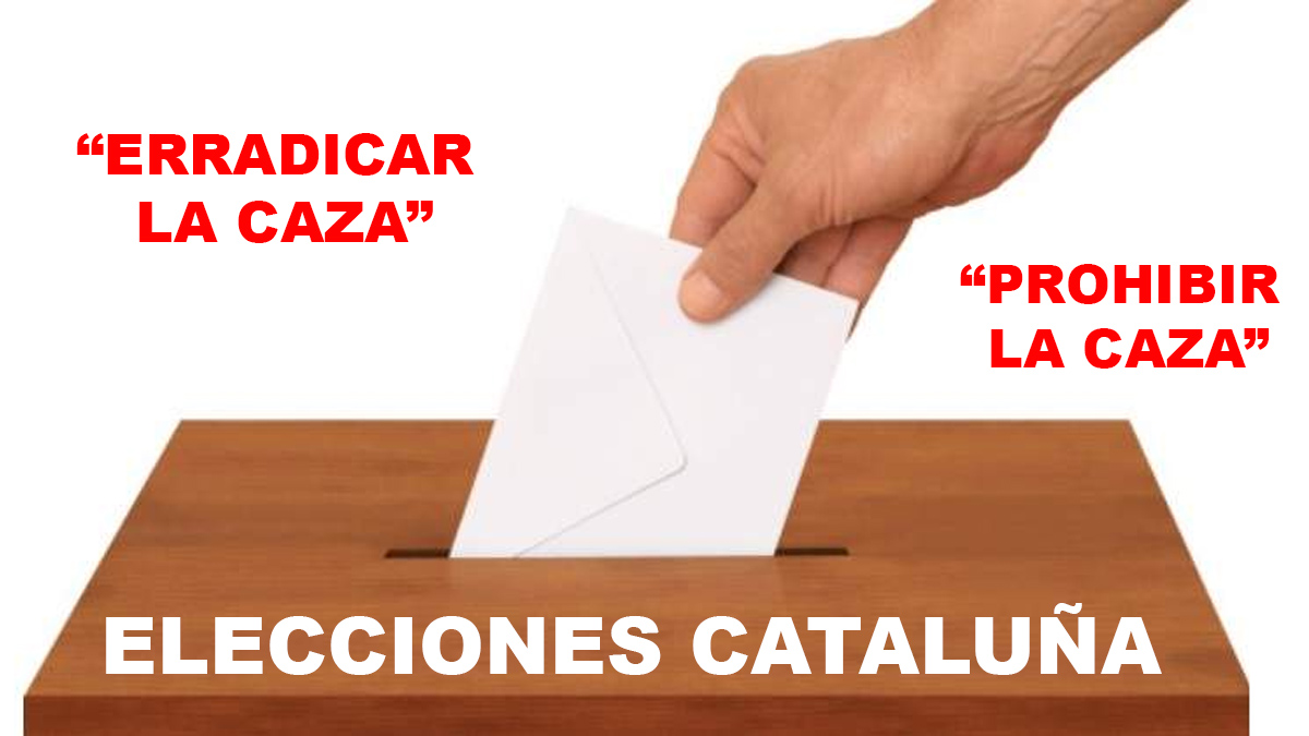  caza partidos políticos elecciones catalanas
