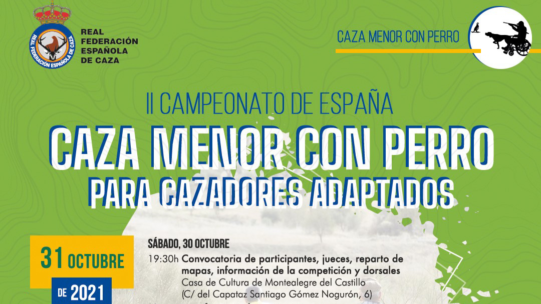  Campeonato de España de Caza Menor con Perro para Cazadores Adaptados