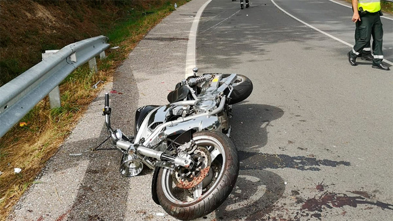  motorista fallecido accidente con ciervo. Foto archivo