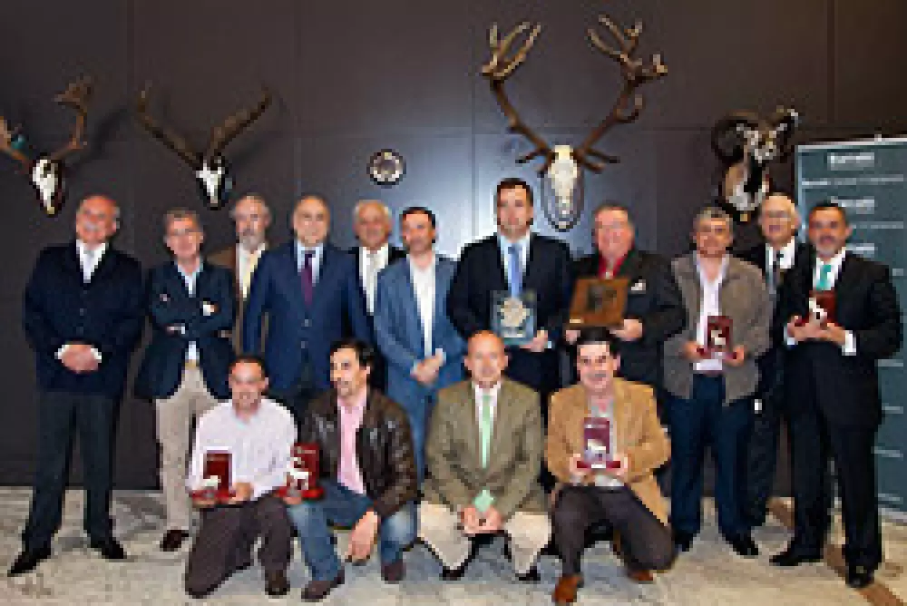 Entrega de los Premios Caza Extremadura 2013