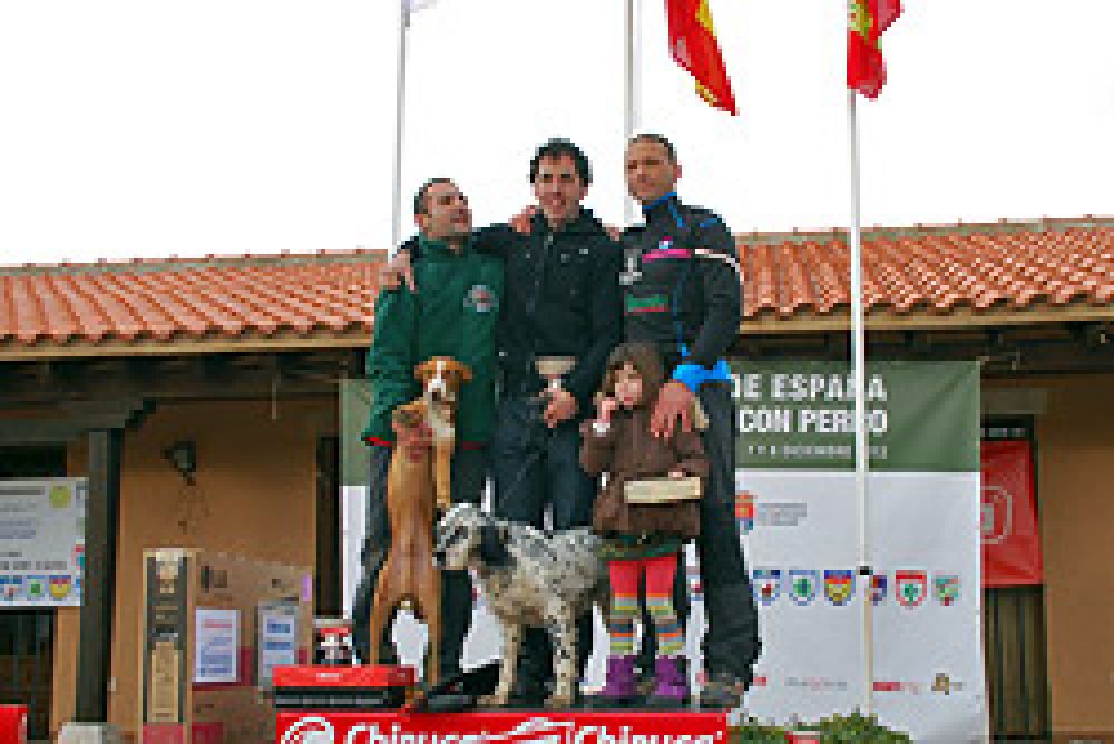 El vasco Arkaitz Egaña, campeón de España de caza menor con perro