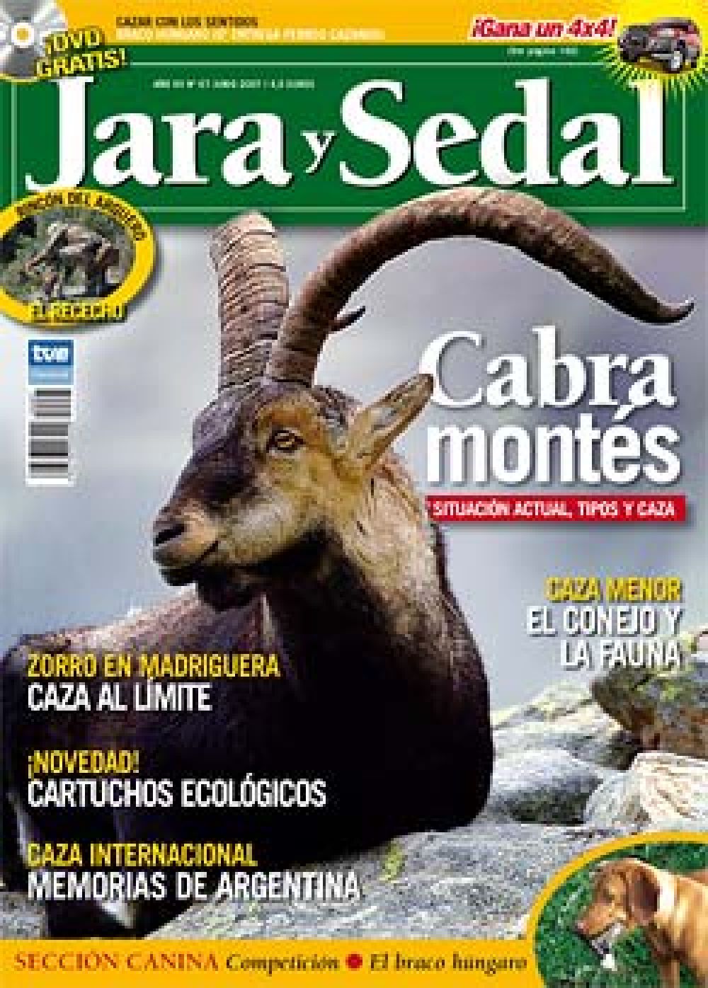 La cabra montés, en el número de junio de Jara y Sedal