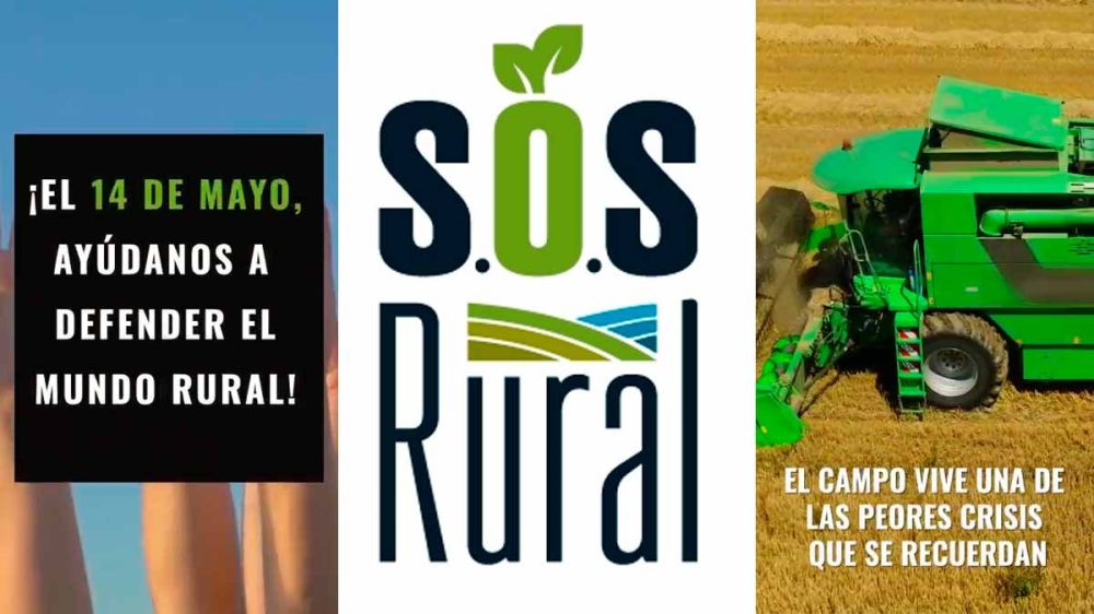 SOS Rural denuncia presiones a organizaciones que la integran para que no asistan a la manifestación en defensa del mundo rural del 14 de mayo