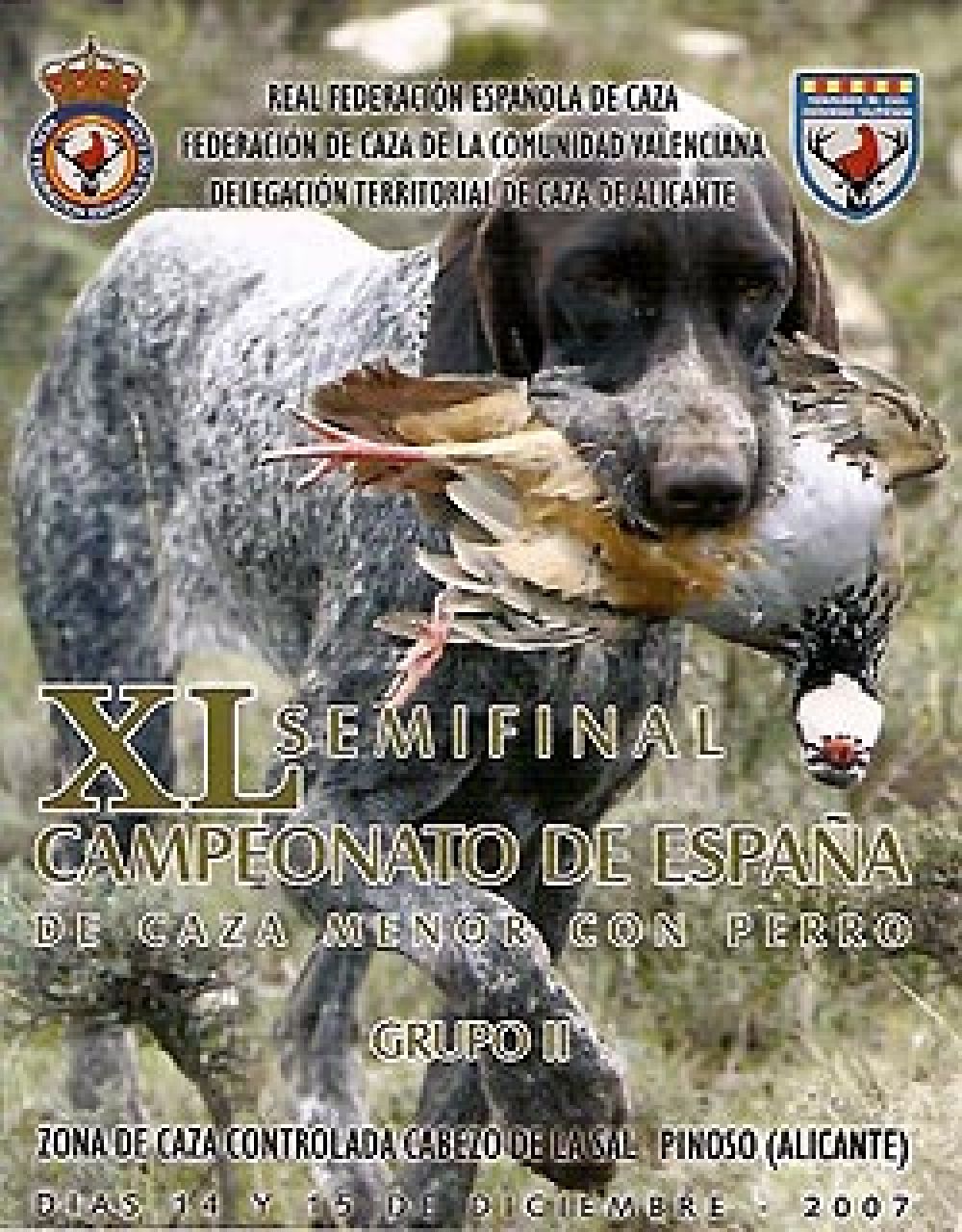 XL Semifinal del Campeonato de España de Caza Menor con Perro