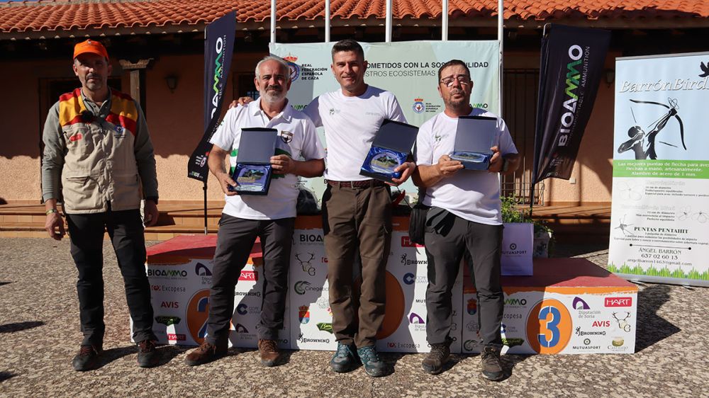 Almenara, Pérez Pablos y José García son los nuevos campeones de España de RRCC con Arco de 2023