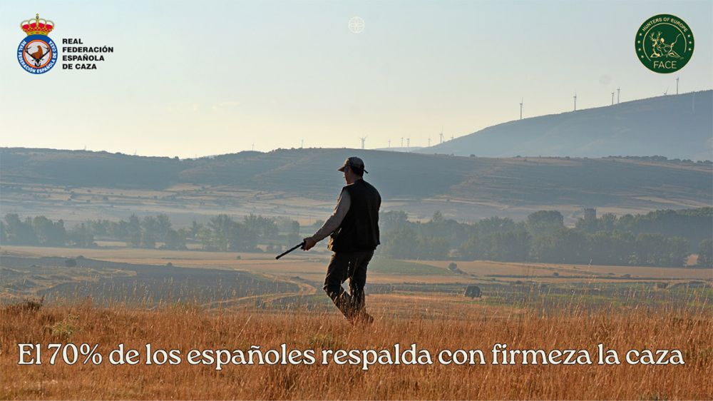 El 70% de los españoles respalda con firmeza la caza