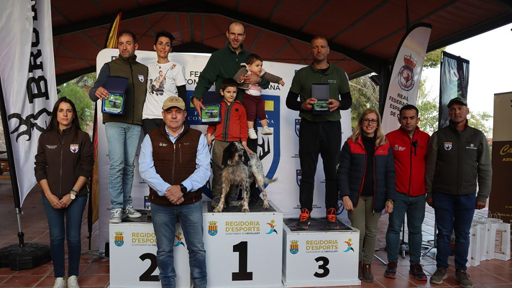 Asier Arrizabalaga se proclama campeón de España de Caza Menor con Perro 2023 tras abatir cuatro perdices en Crevillente
