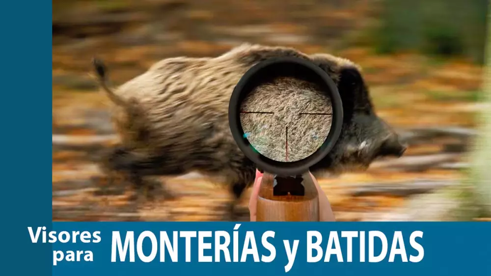 Todos los sistemas de puntería que puedes usar para monterías y batidas