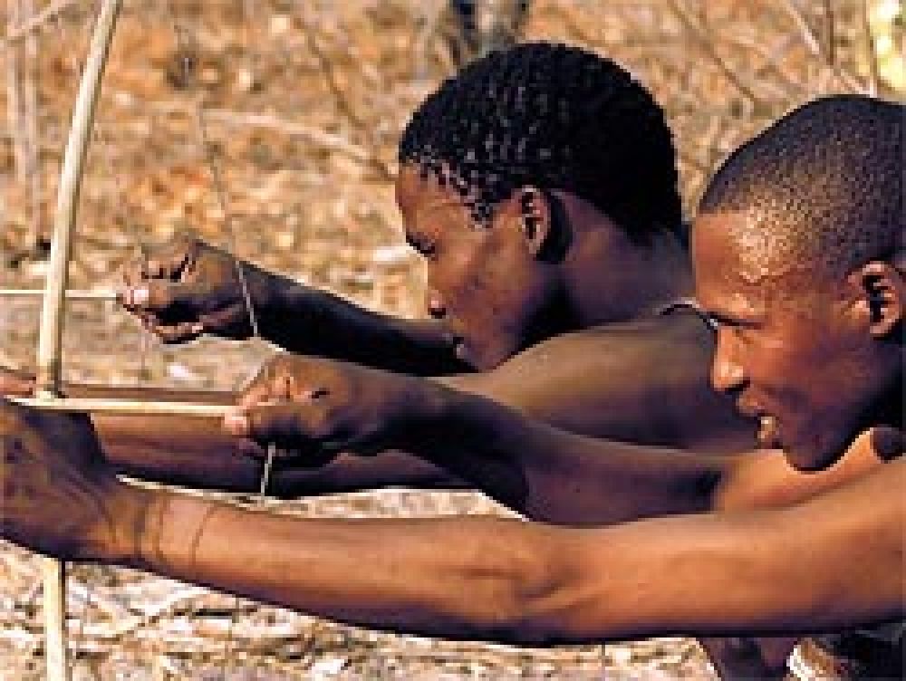 Seis bosquimanos del Kalahari encarcelados por cazar