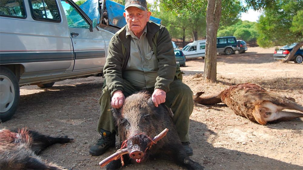 92 años y más ilusión que nunca por la caza