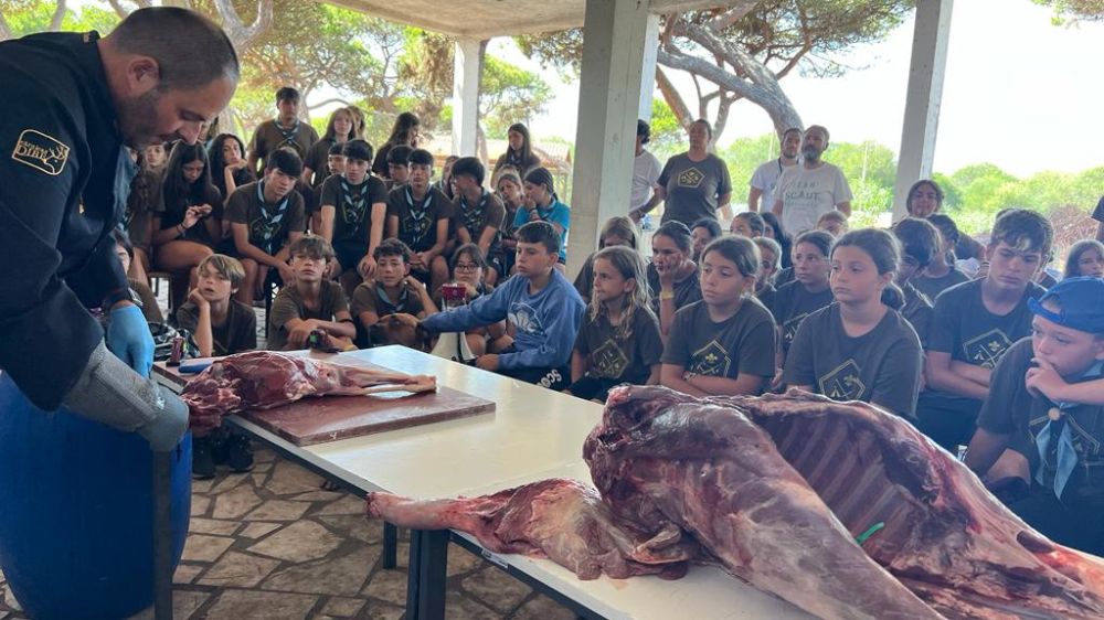 FEDEXCAZA se desplaza hasta Portugal para dar a conocer la carne de caza entre un centenar de niños