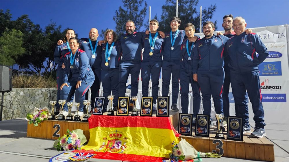 España gana tres oros y dos platas del Europeo de Recorridos de Caza disputado en Chipre