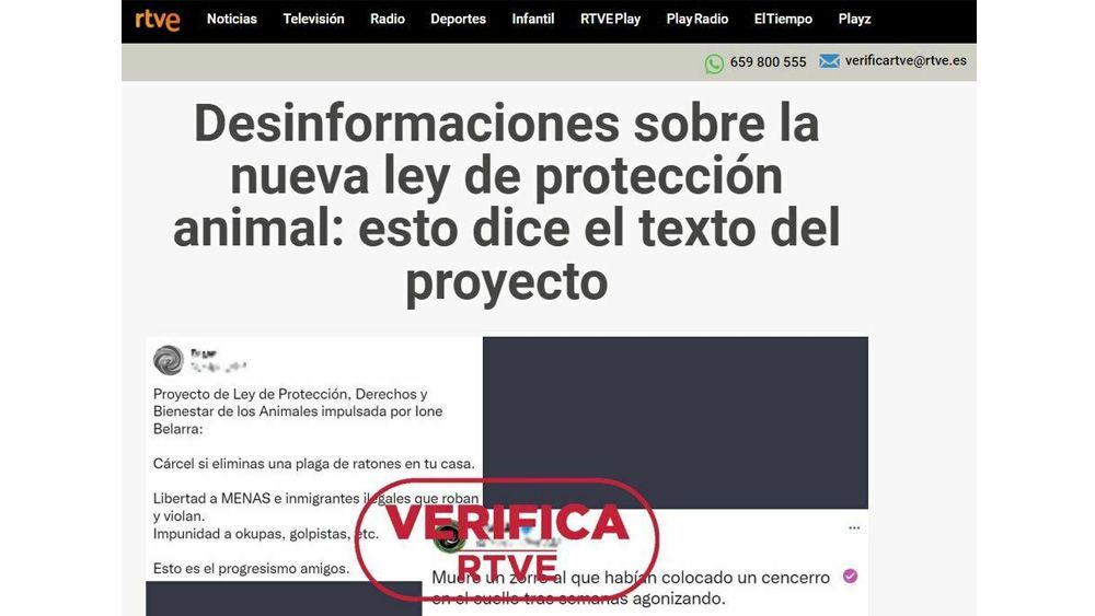 Los cazadores presentan una queja al Defensor de la Audiencia de RTVE por una información sobre la Ley Animalista