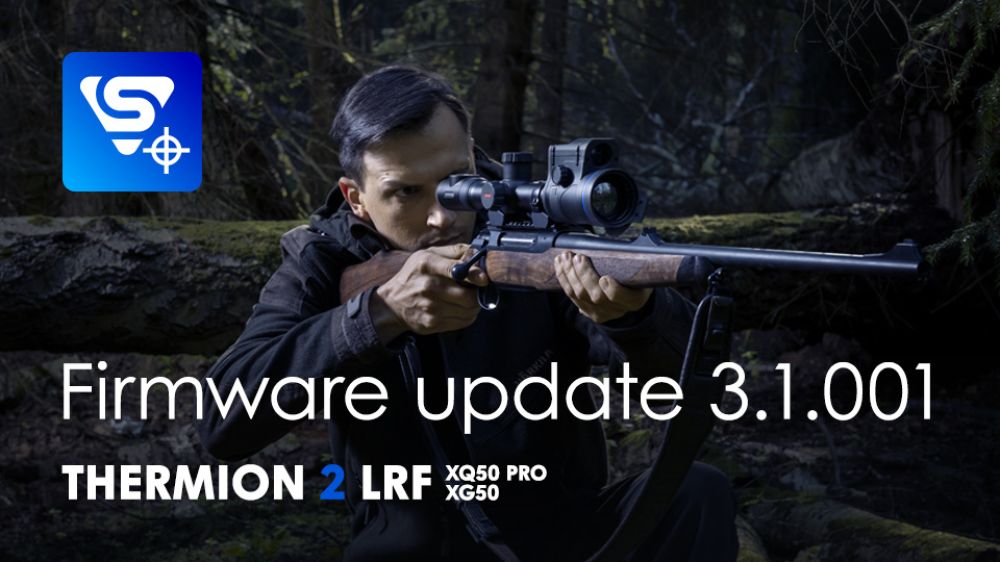 Actualización de firmware 3.1.001: cálculos balísticos para para todos los usuarios de Thermion 2 LRF
