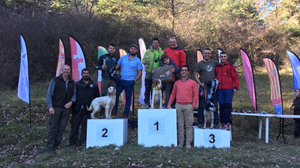 Isaac Morales, campeón de España de Caza de Becadas