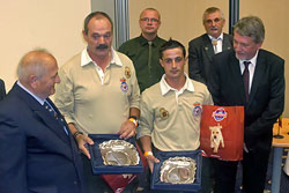 Víctor Villar, con ‘Júpiter’, campeón del Mundo de springer spaniels