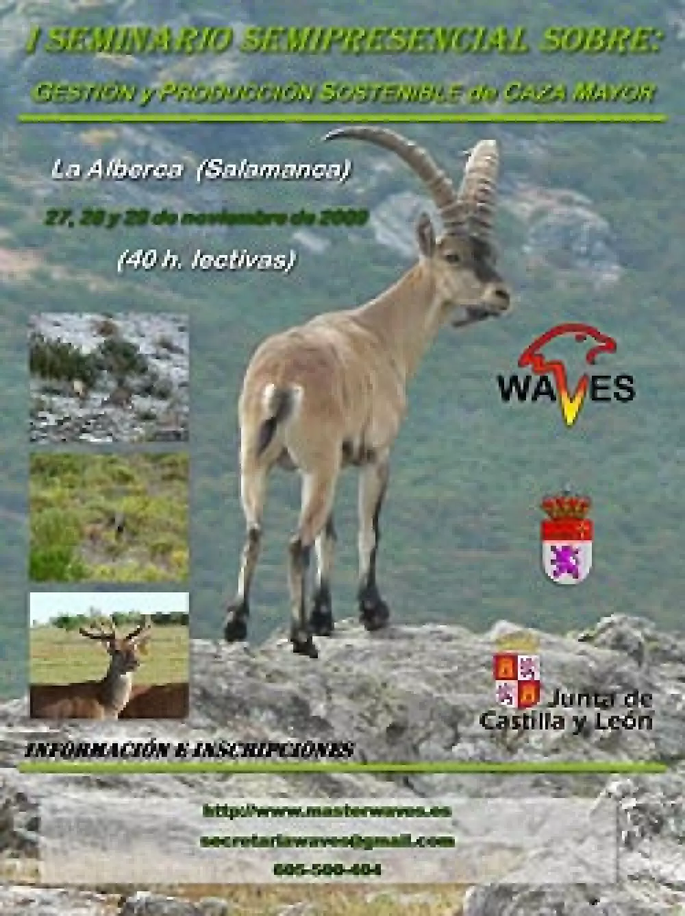 Seminario sobre Gestión y Producción Sostenible de Caza Mayor