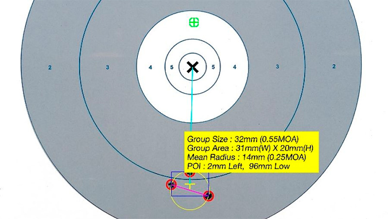   Proyectiles de cobre vs plomo Mejor diana Steyr Mannlicher SM12 SX a 200 m