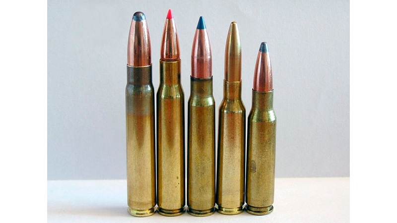   9,3x62 Mauser comparativa de cartuchos